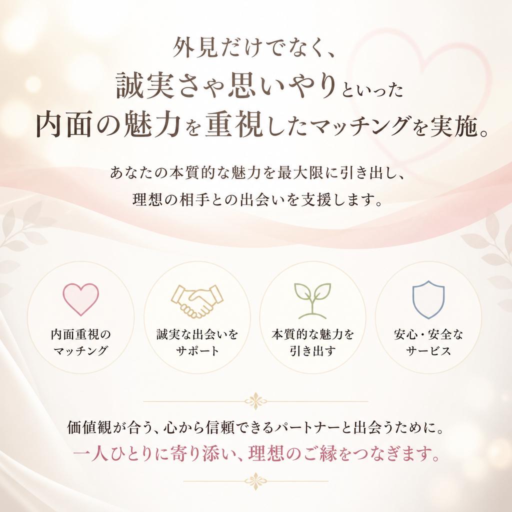 心の内面の魅力を引き出す出会い