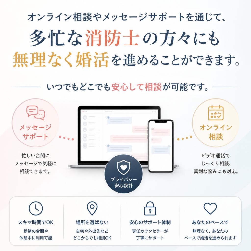 柔軟なサポート体制で安心