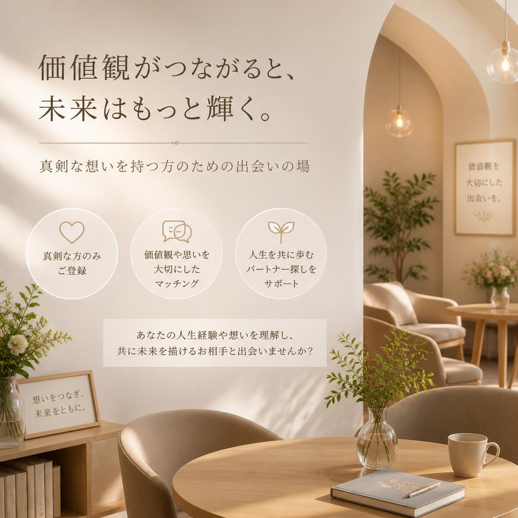 信頼できる出会いの環境
