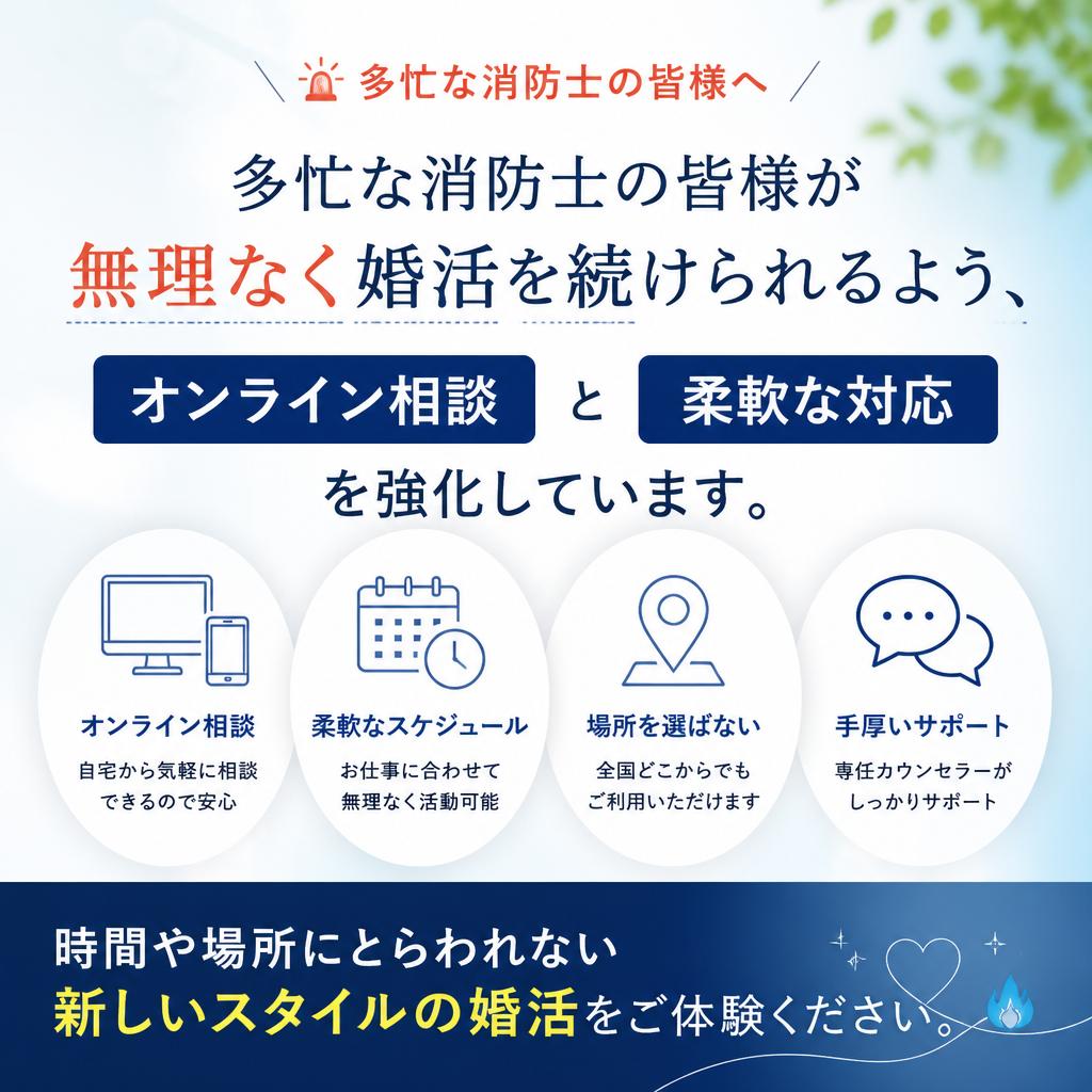 自分のペースで進められる婚活
