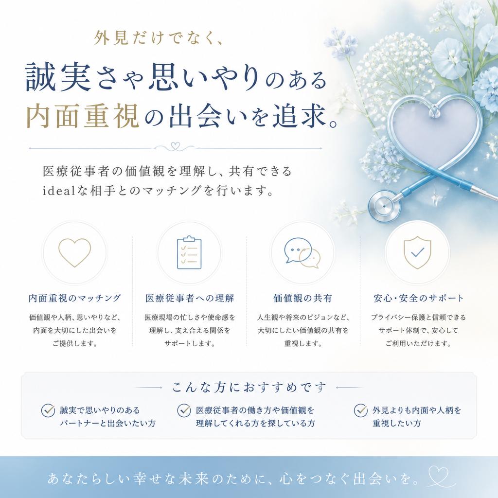 内面の魅力を大切にした出会い