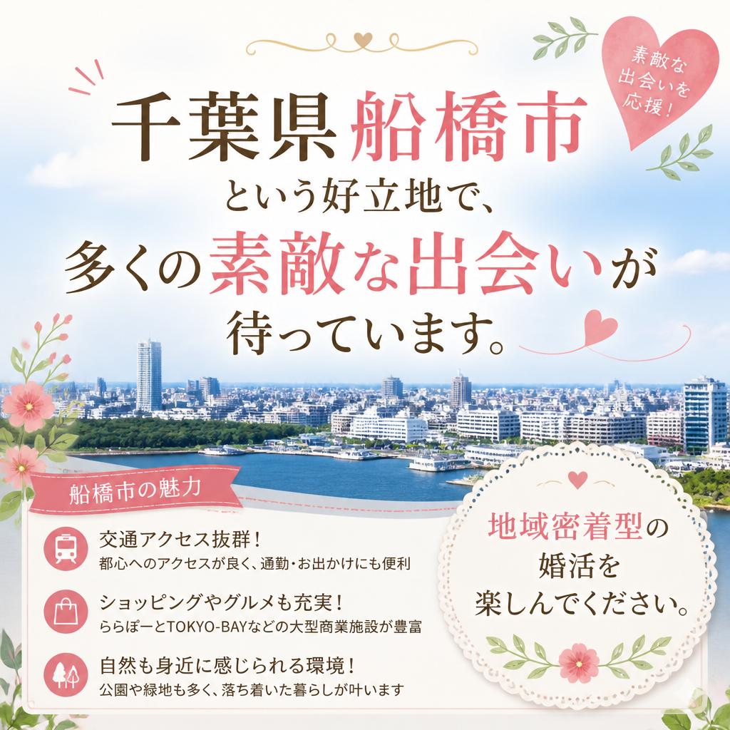 千葉県船橋市での出会いの魅力