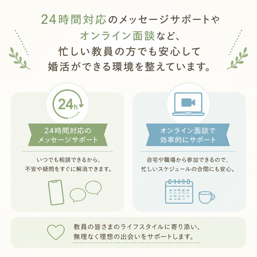 安心のサポート体制