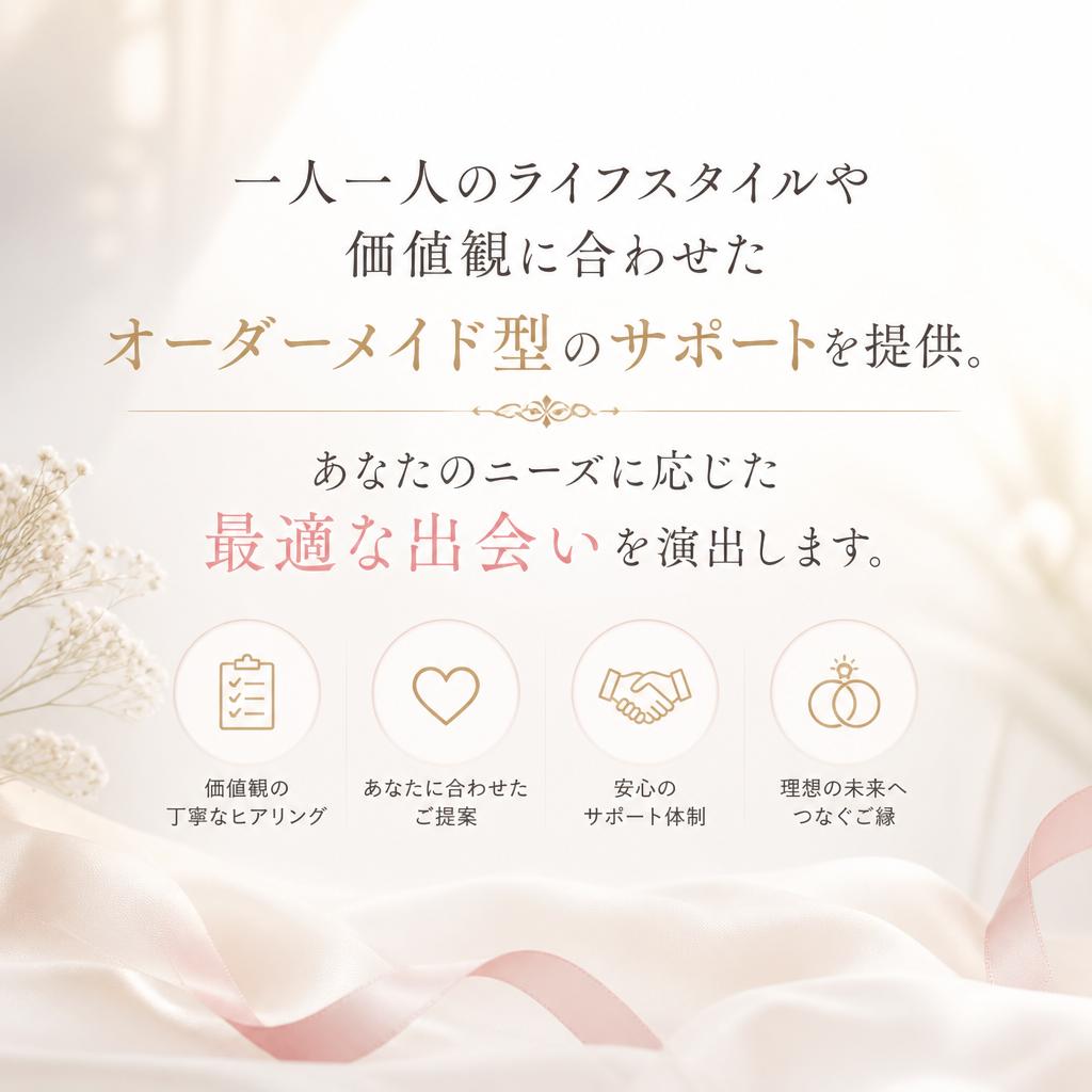 Aira Marieのオーダーメイド型婚活支援