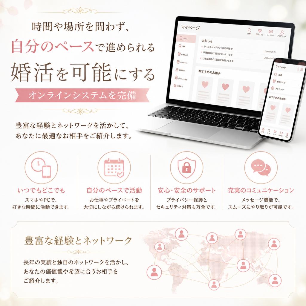 ユーザビリティの高いオンラインシステム