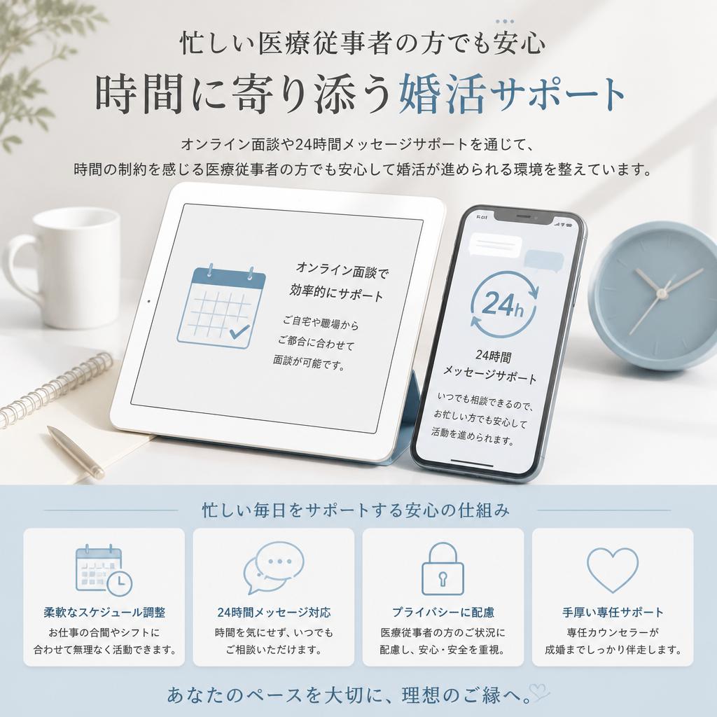 柔軟なサポート体制